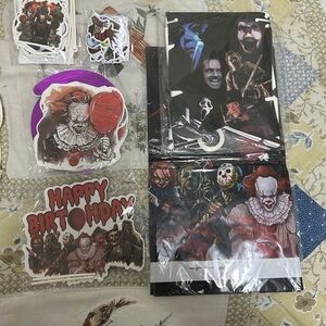 Horror movie Birthday decorations